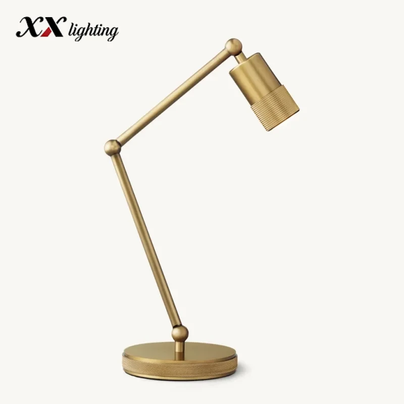 Utilitaire Task Table Lamp - 10½″, Polished Nickel