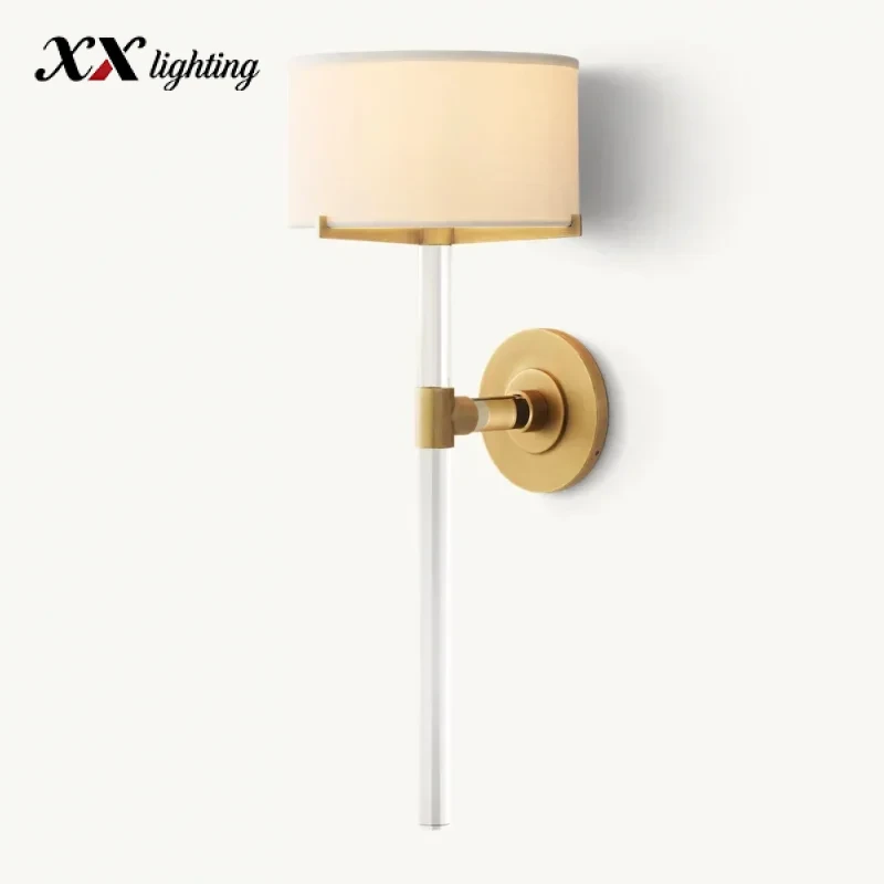 Truman Grand Sconce - 7¾″, Polished Nickel