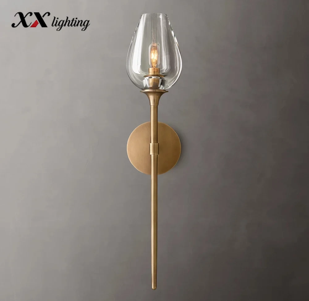 Tulip Grand Sconce 5 inch - 5″, Satin Nickel