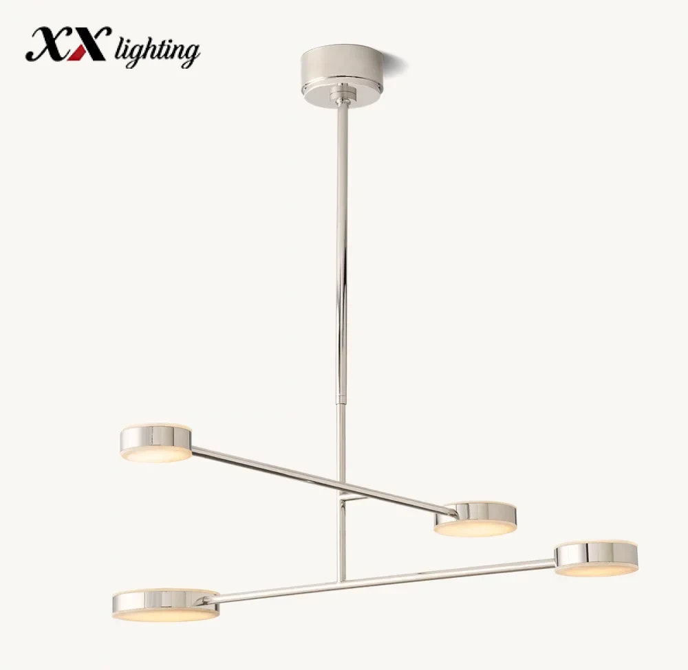 Alexander Mobile Chandelier 36 inch - 36″, Polished Nickel