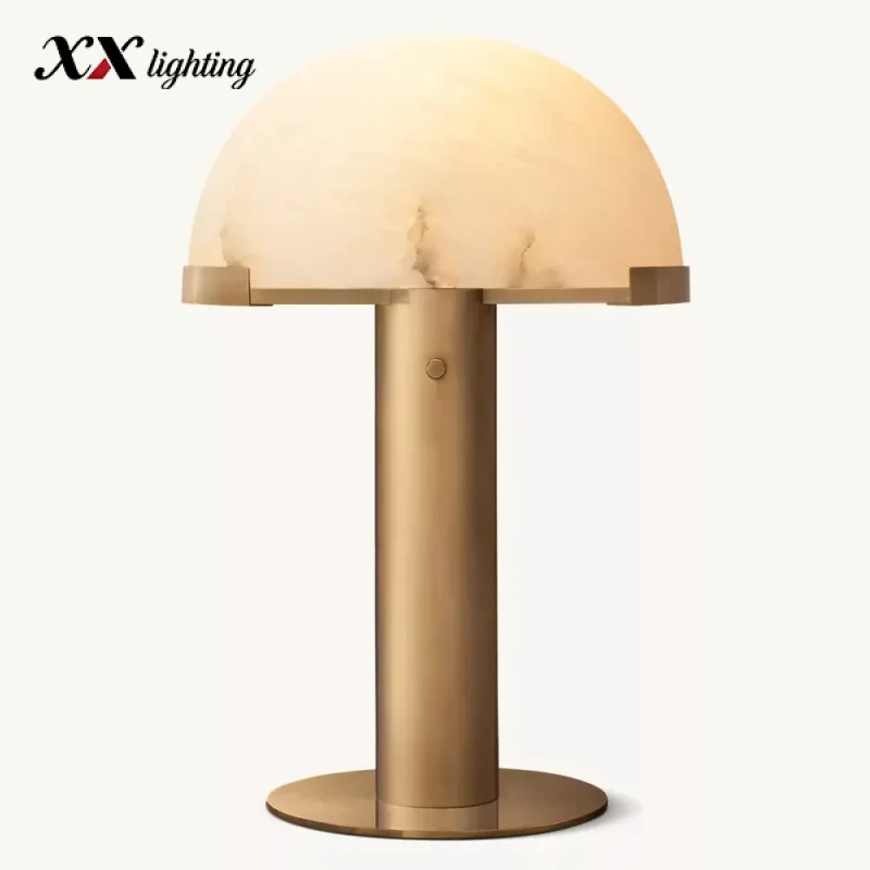 Melange Table Lamp - 16¼″, Polished Nickel