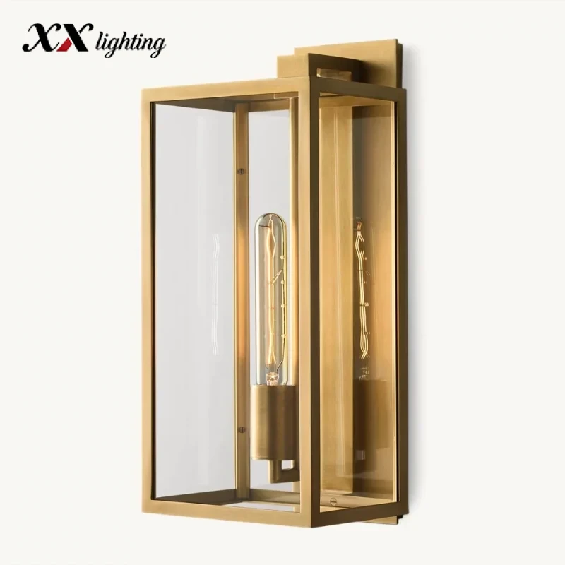 Beckman Sconce - 7¾", Lacquered Burnished Brass