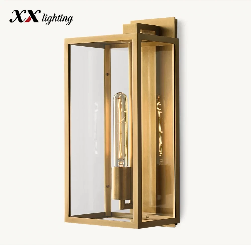 Beckman Sconce - 7¾", Lacquered Burnished Brass