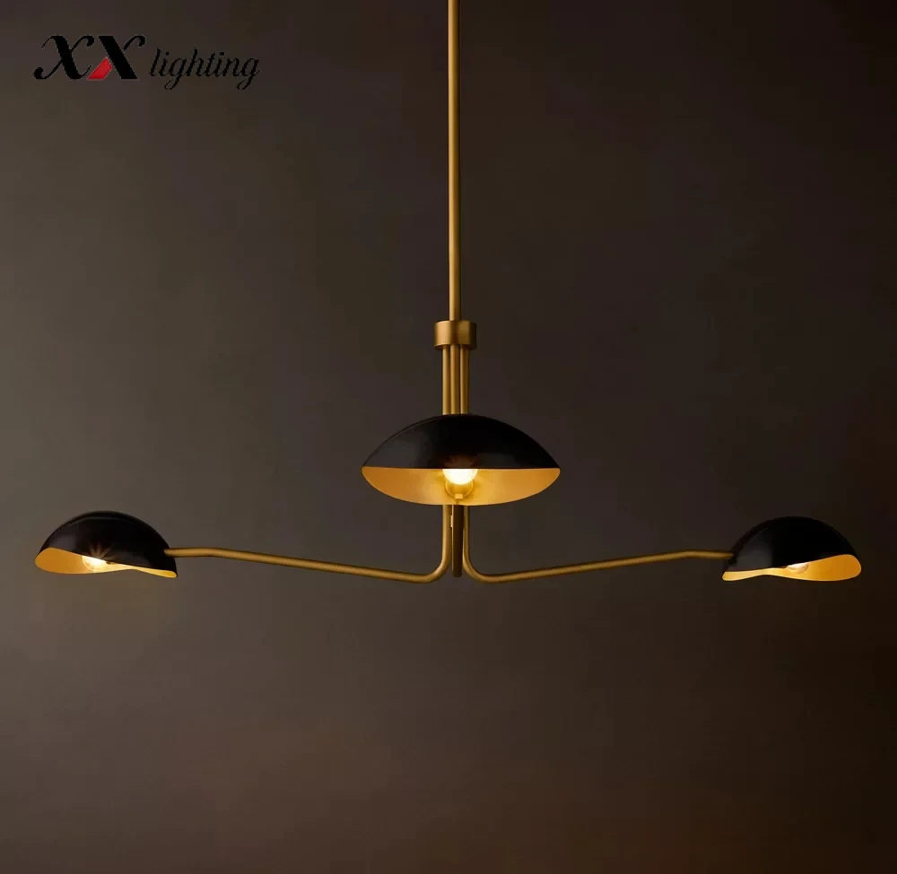 Convessi Round Chandelier 48 inch - 48″, Polished Nickel