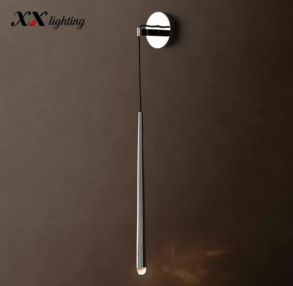 Aquitaine Grand Sconce - 4½″, Polished Nickel