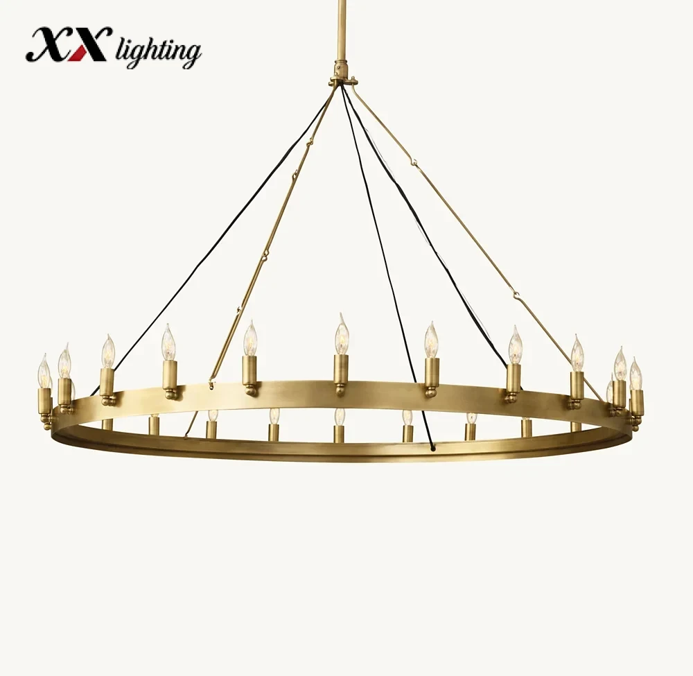 Candelabra Round Chandelier