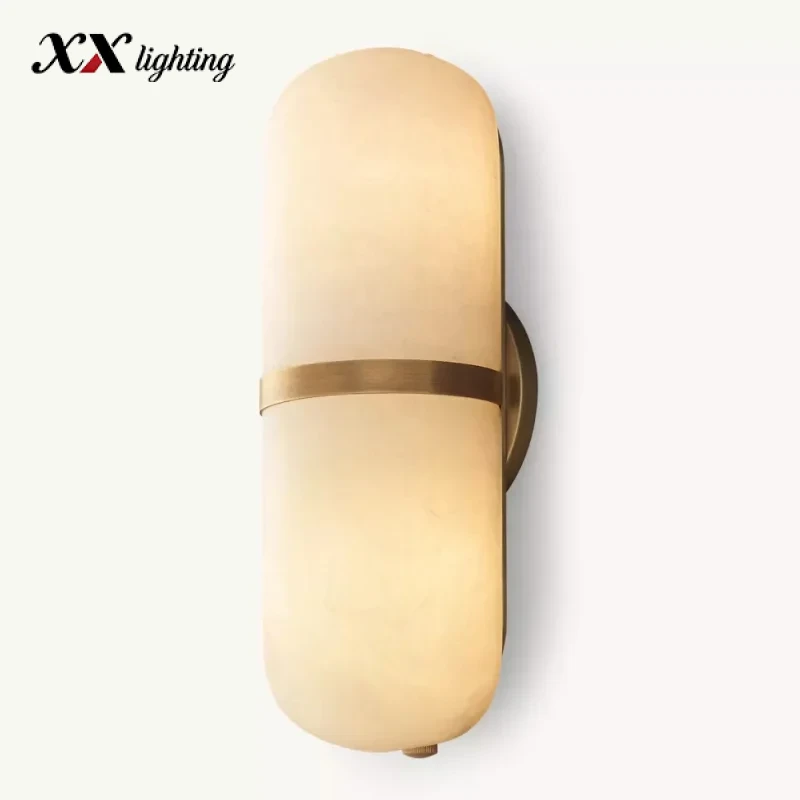Melange Pill Sconce - 4½″, Polished Nickel