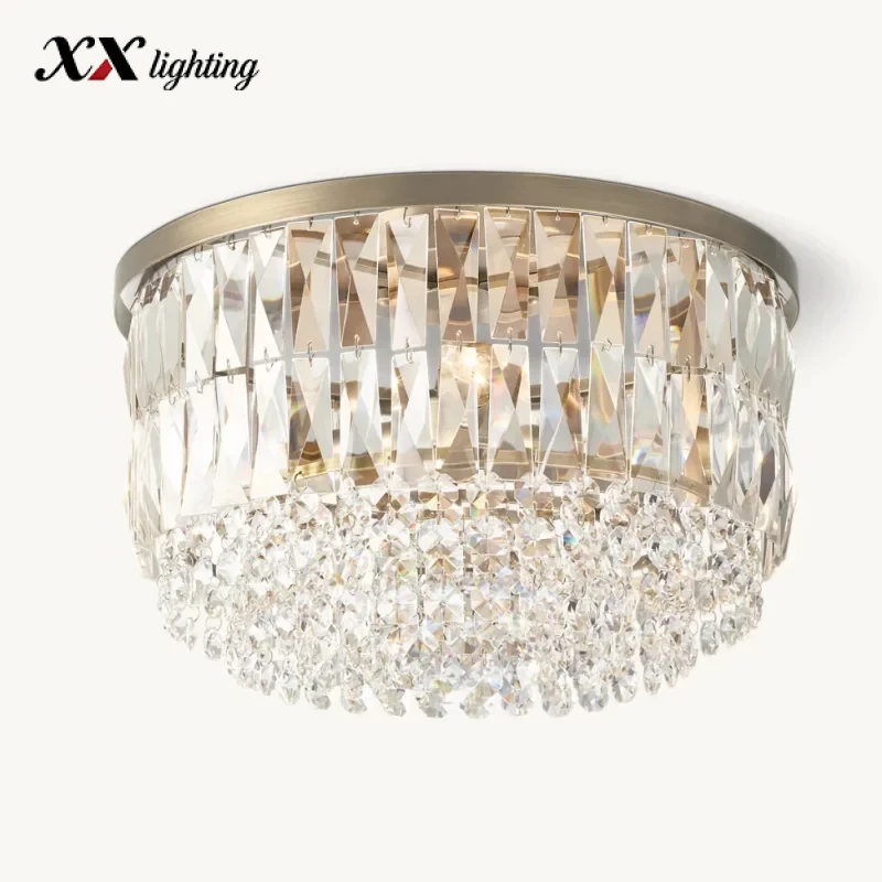 Portia - Crystal Ceiling Light 22 inch