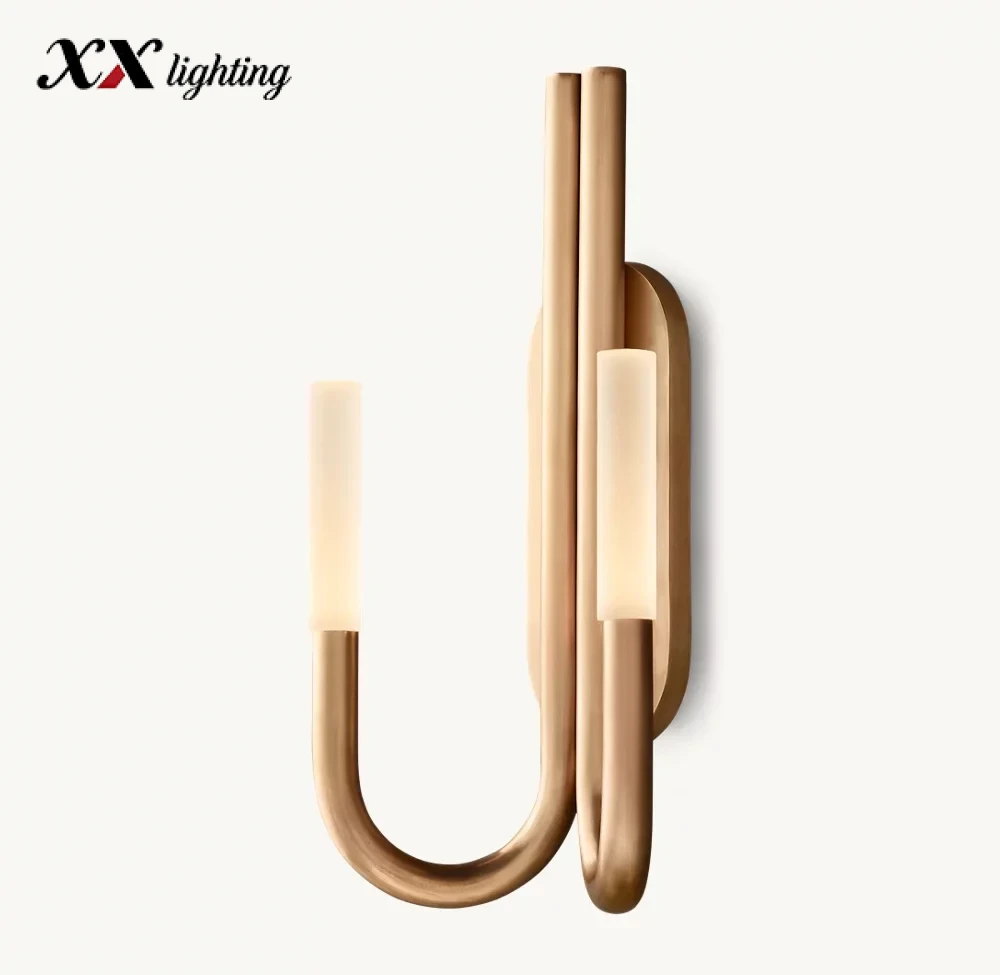 Rousseau Double Sconce 10 inch - 10″, Polished Nickel