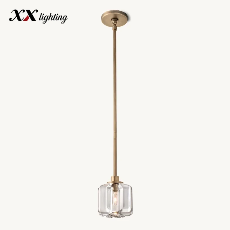 Demaret Pendant 5 inch - 5″, Polished Nickel