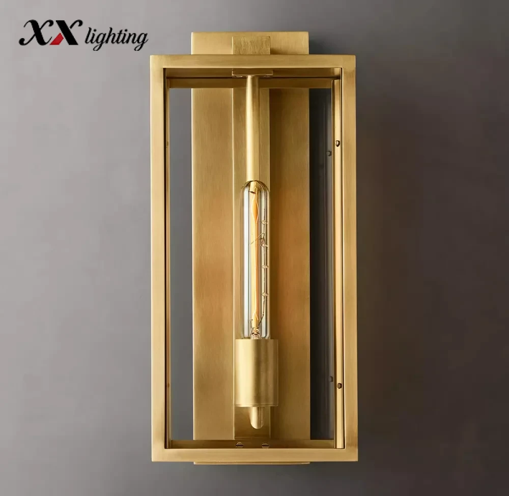 Beckman Sconce - 7¾", Lacquered Burnished Brass