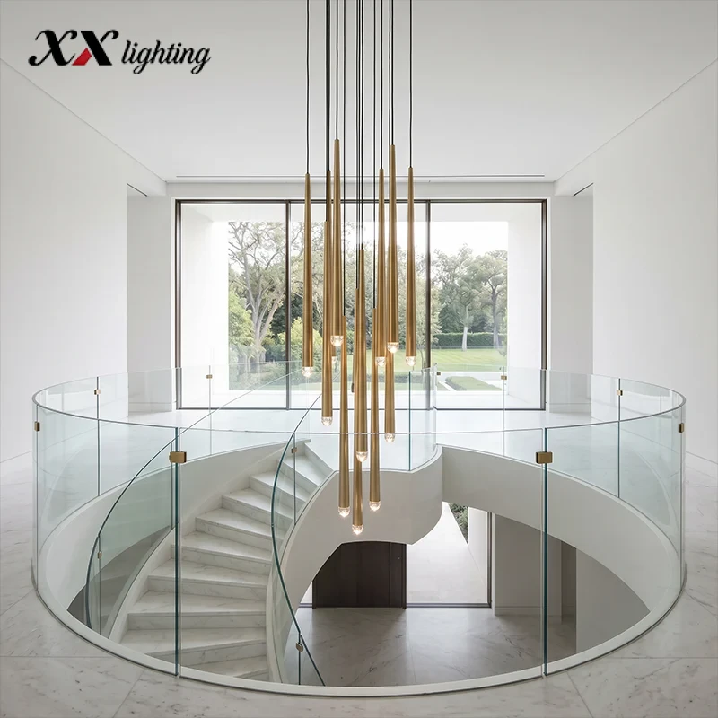 Aquitaine Round Chandelier 18 inch - 24", Polished Nickel