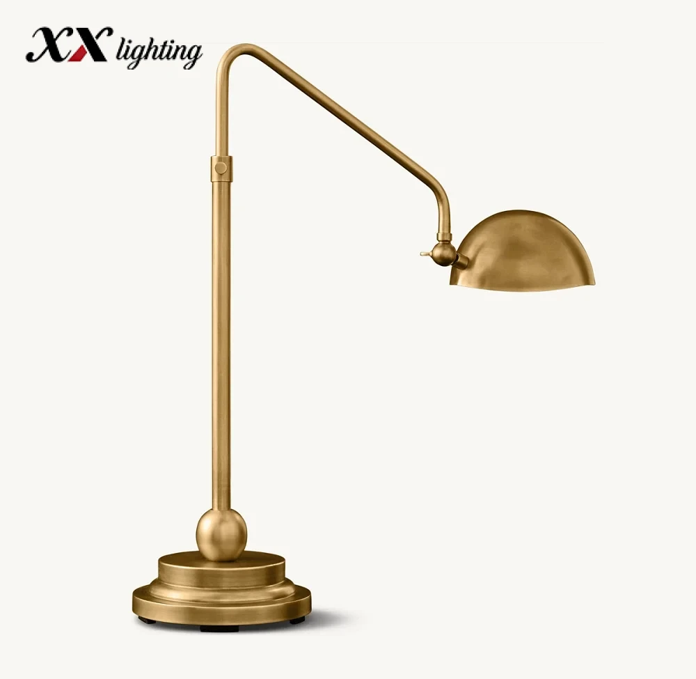 Convessi Task Table Lamp 7 inch - 7″, Polished Nickel