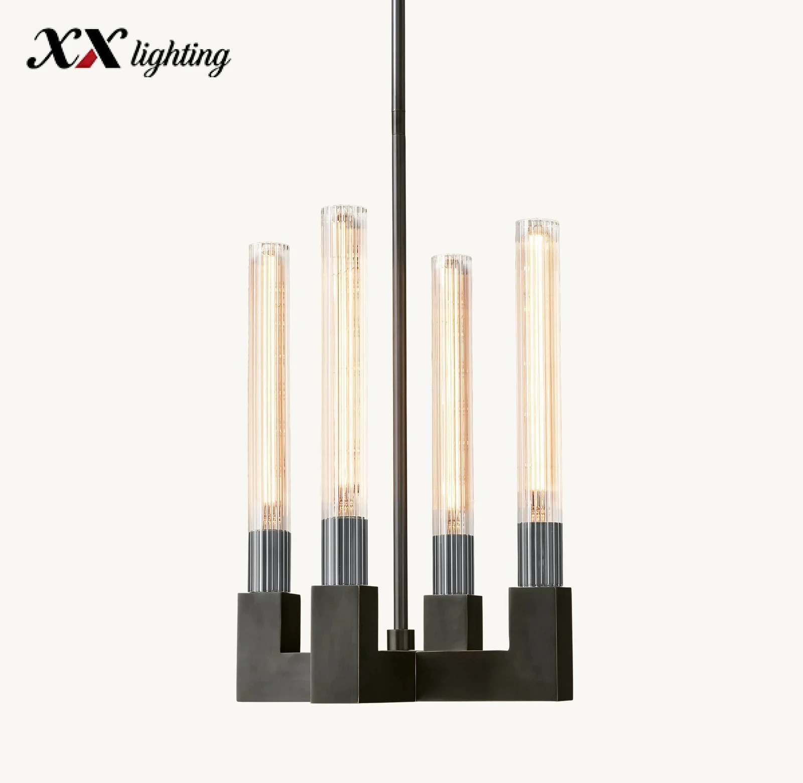 Cannele Pendant Light - 12¼″, Polished Nickel
