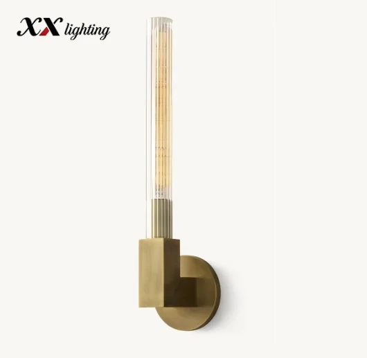 Cannele Sconce - 4½″, Polished Nickel