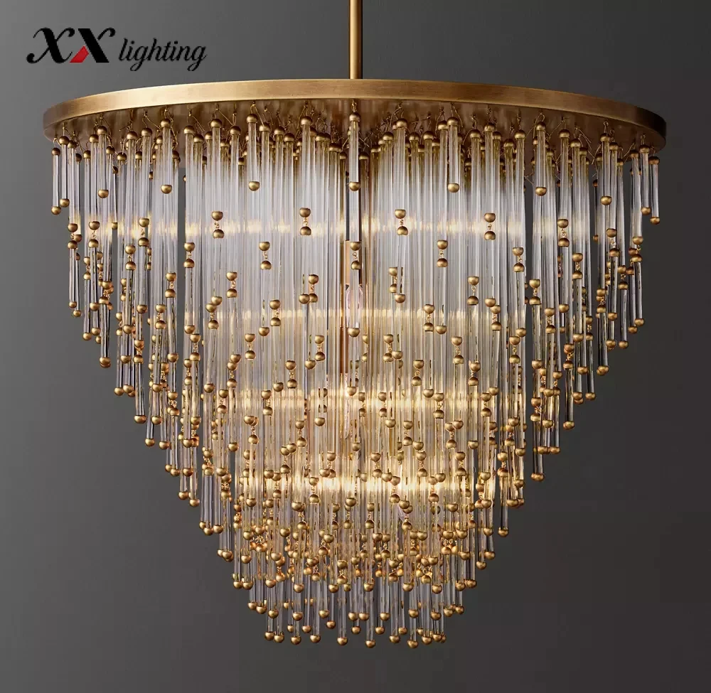 Evelina - Large Crystal Pendant Light 28 inch - Image 3