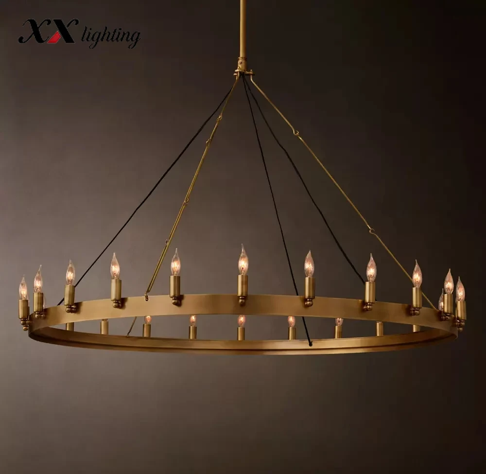 Candelabra Round Chandelier - Image 3