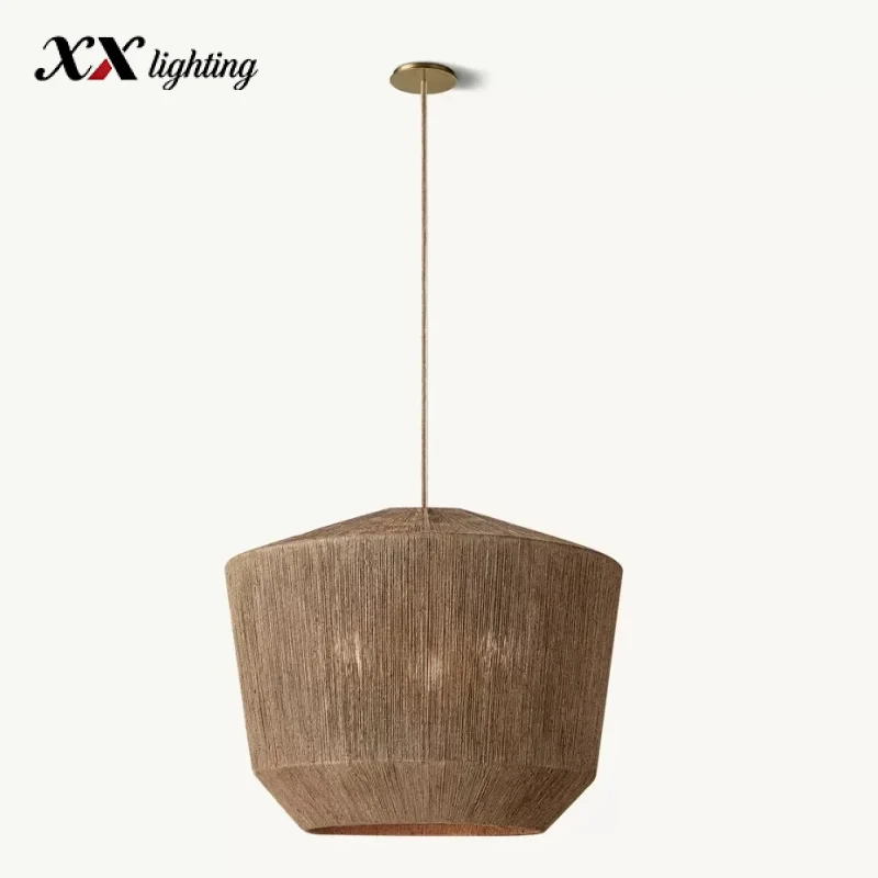 Ceva Basket Pendant Light 36 inch - 36″, Natural