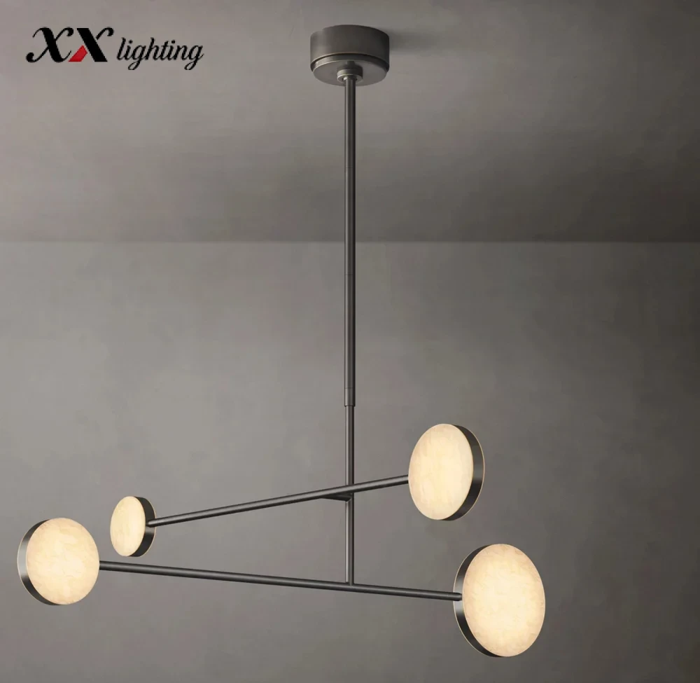 Alexander Mobile Chandelier 36 inch - 36″, Polished Nickel