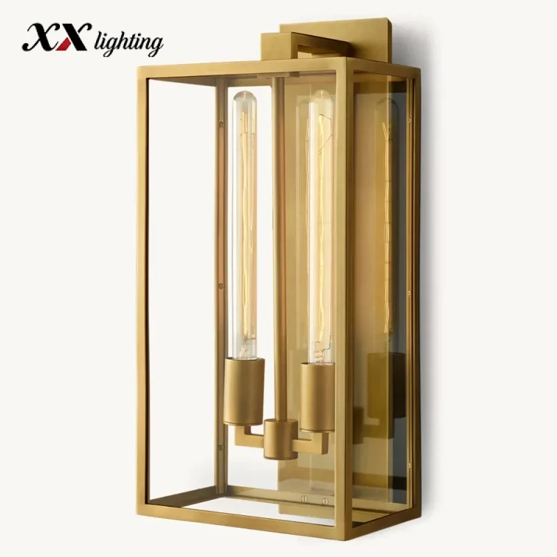 Beckman Sconce - 9¾", Lacquered Burnished Brass