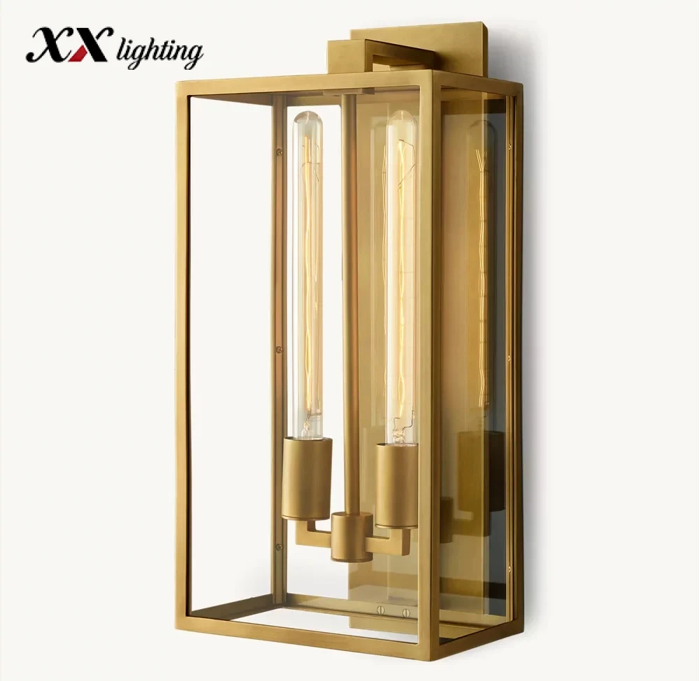 Beckman Sconce - 9¾", Lacquered Burnished Brass