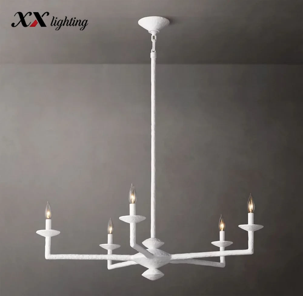 Pesaro Round Chandelier 36 inch - 36", White