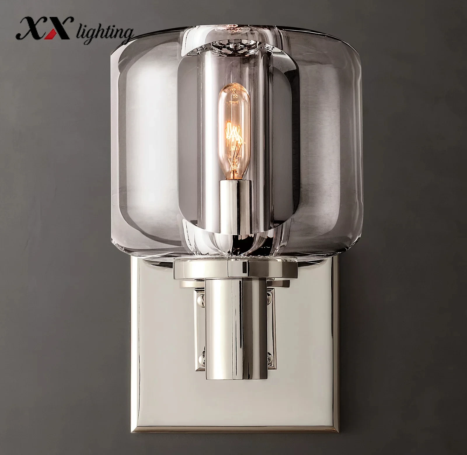 Demaret Sconce - 4½ ″, Polished Nickel